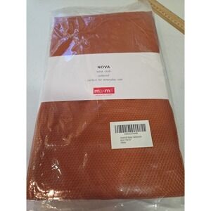 Maxmill Nova 70in X 70in Spillproof Rust Tablecloth New In Bag Machine Washable